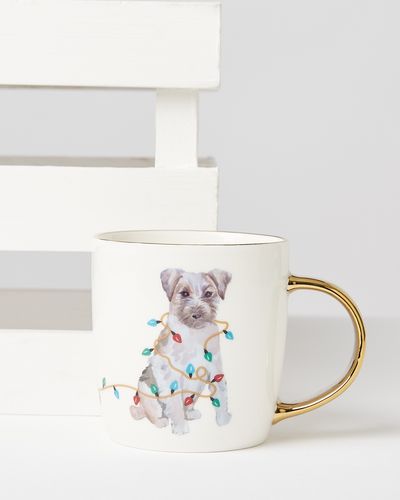 Carolyn Donnelly Eclectic Festive Dog Mug